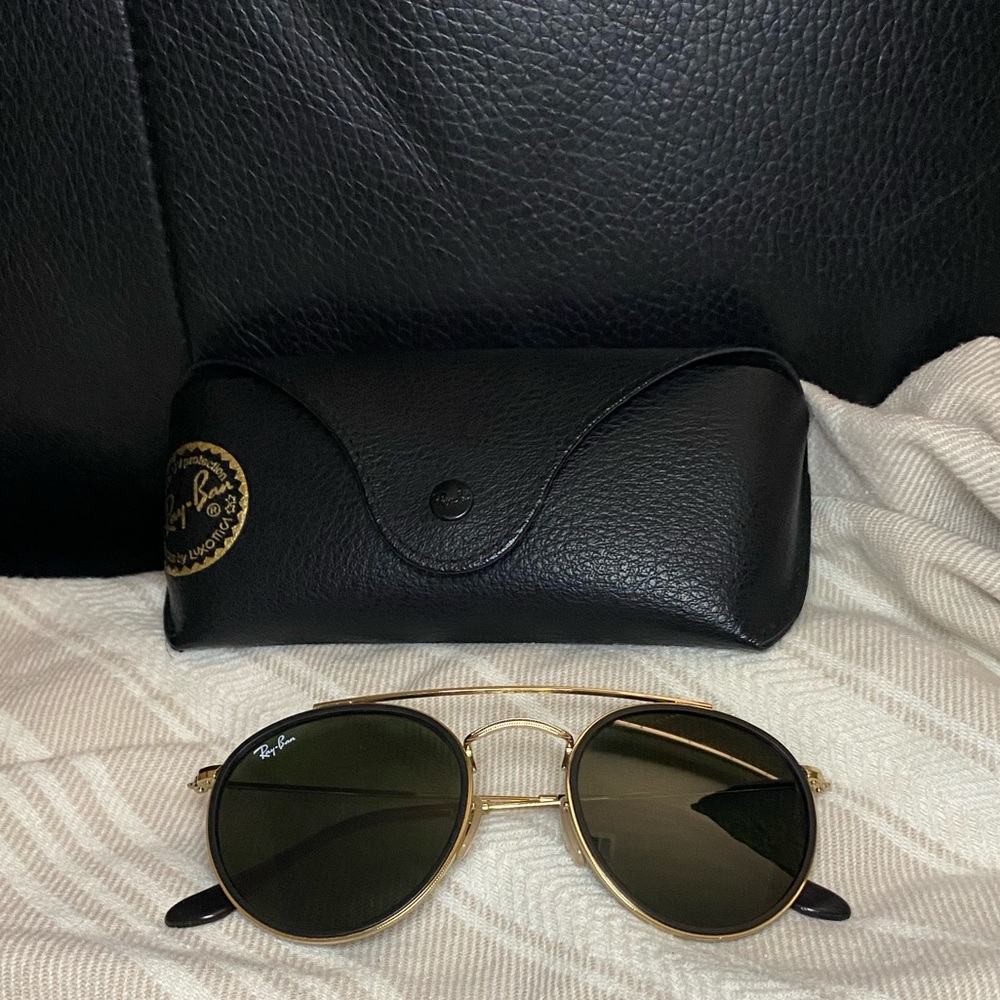 Ray-ban Round Double Bridge Sunglasses - Picture 9 of 11